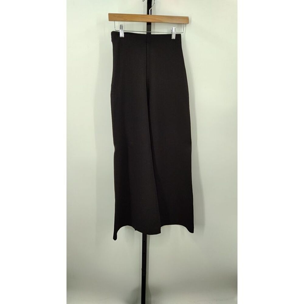 Quince Black Wide-Leg Pants